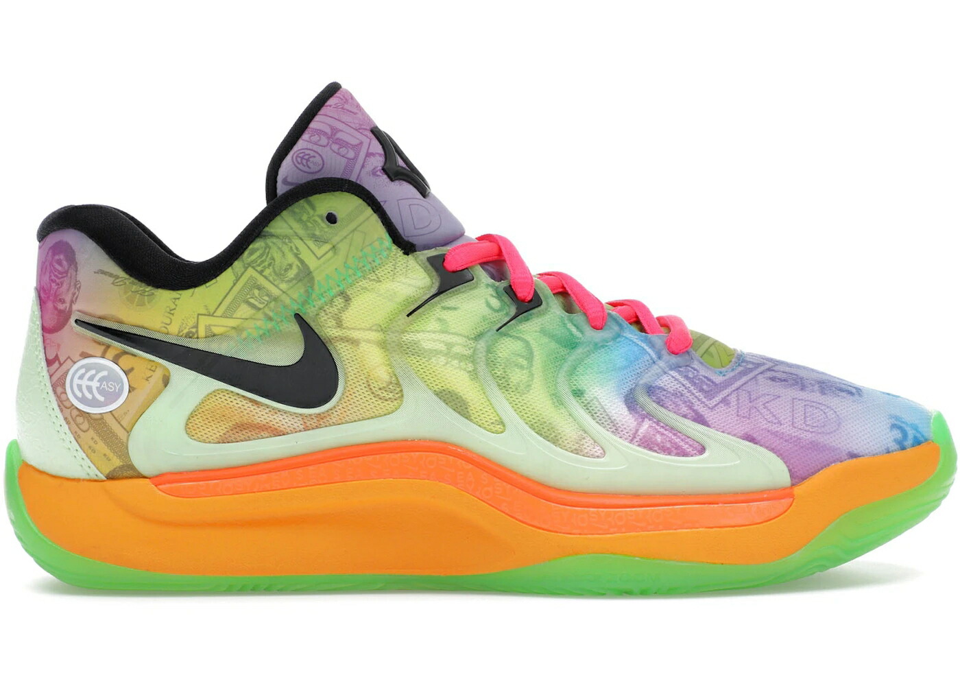 ナイキ ピンク スニーカー メンズ NIKE KD 17 EASY MONEY ALL-STAR / BARELY VOLT HYPER PINK TOTAL