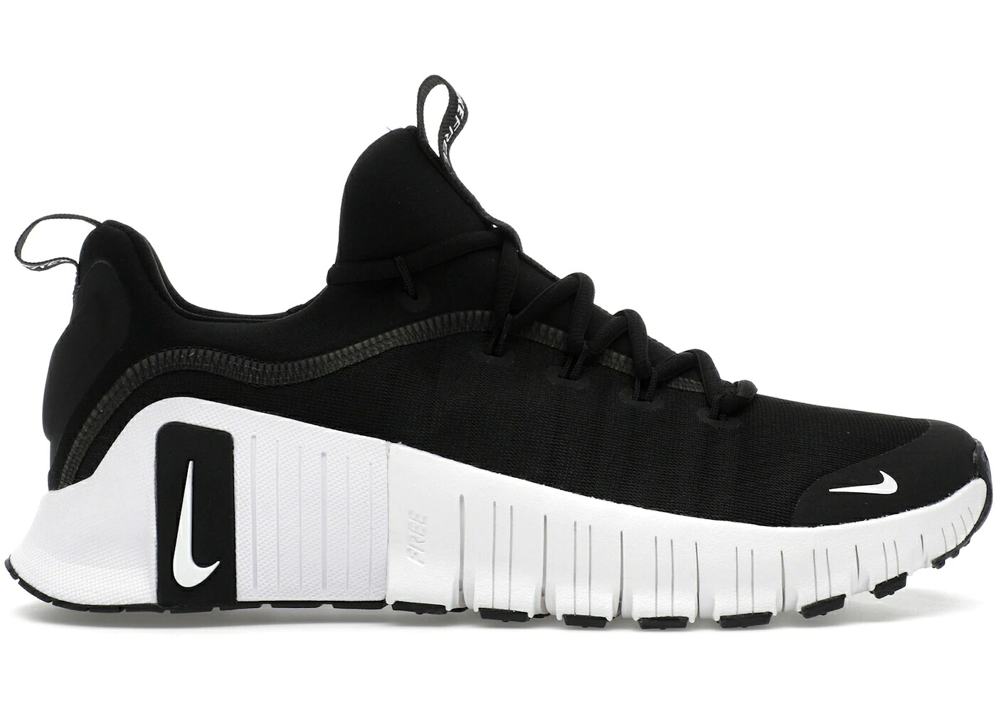 ナイキ 無償性 黒いこと 黒いこと 白いこと 白いこと スニーカー メンズ NIKE FREE METCON 6 BLACK WHITE / BLACK WHITE