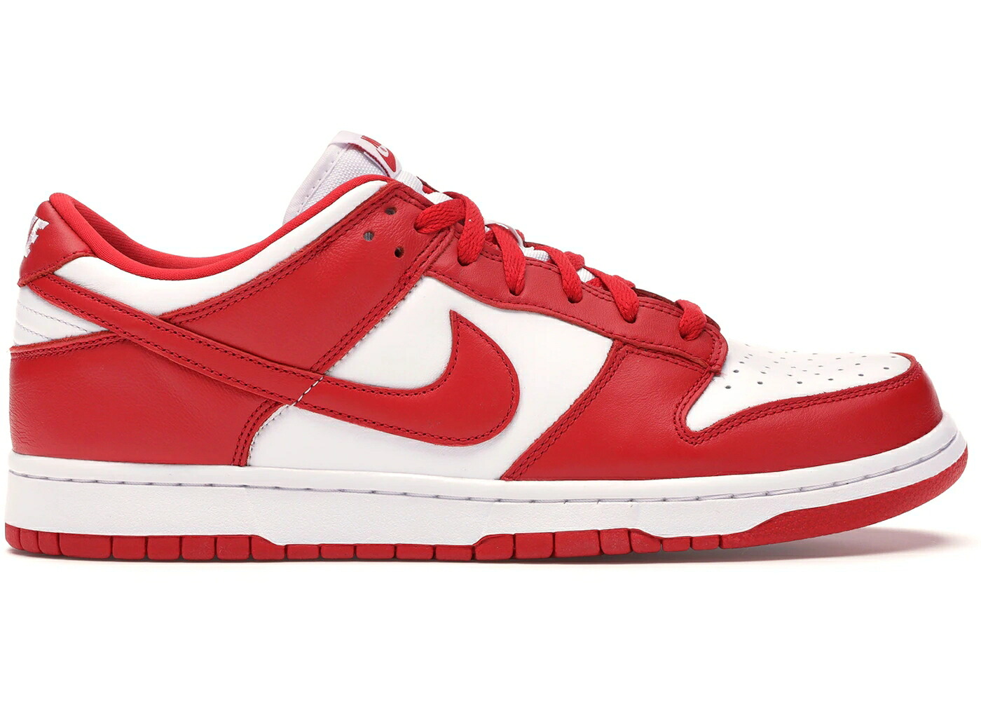 ナイキ ダンク 白いこと 白いこと 赤 赤いこと ダンクロー ST. JOHN\u0027S スニーカー メンズ NIKE DUNK LOW SP / WHITE UNIVERSITY RED