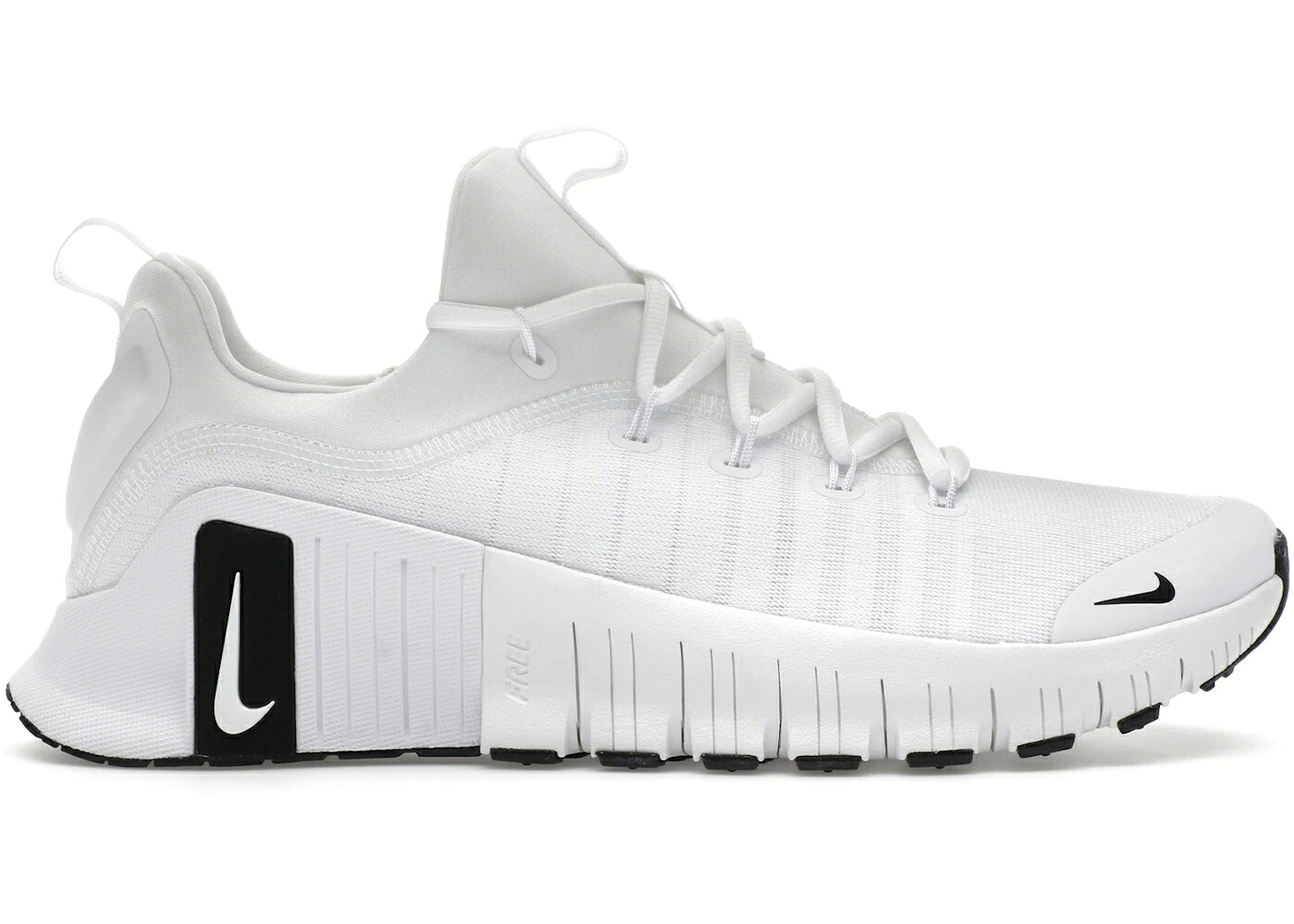 ナイキ フリー 白色 ホワイト 黒色 ブラック スニーカー メンズ NIKE FREE METCON 6 WHITE BLACK / WHITE WHITE BLACK|スニケス