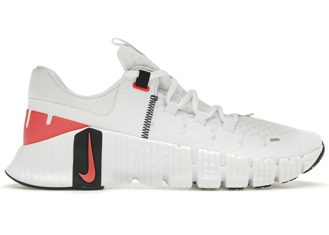 ナイキ 無償性 白いこと 白いこと クリムゾン 黒いこと 黒いこと スニーカー メンズ NIKE FREE METCON 5 WHITE BRIGHT CRIMSON / WHITE BRIGHT CRIMSON BLACK