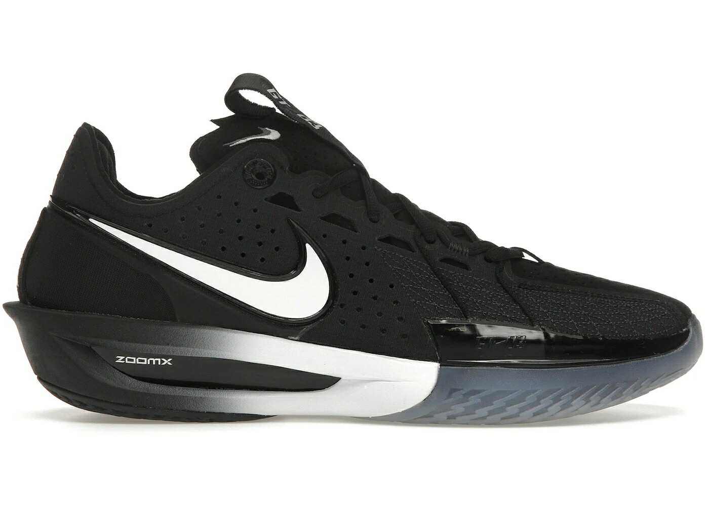 ナイキ 望遠レンズ 黒いこと 黒いこと 白いこと 白いこと スニーカー メンズ NIKE AIR ZOOM GT CUT 3 SMOKE / BLACK WHITE