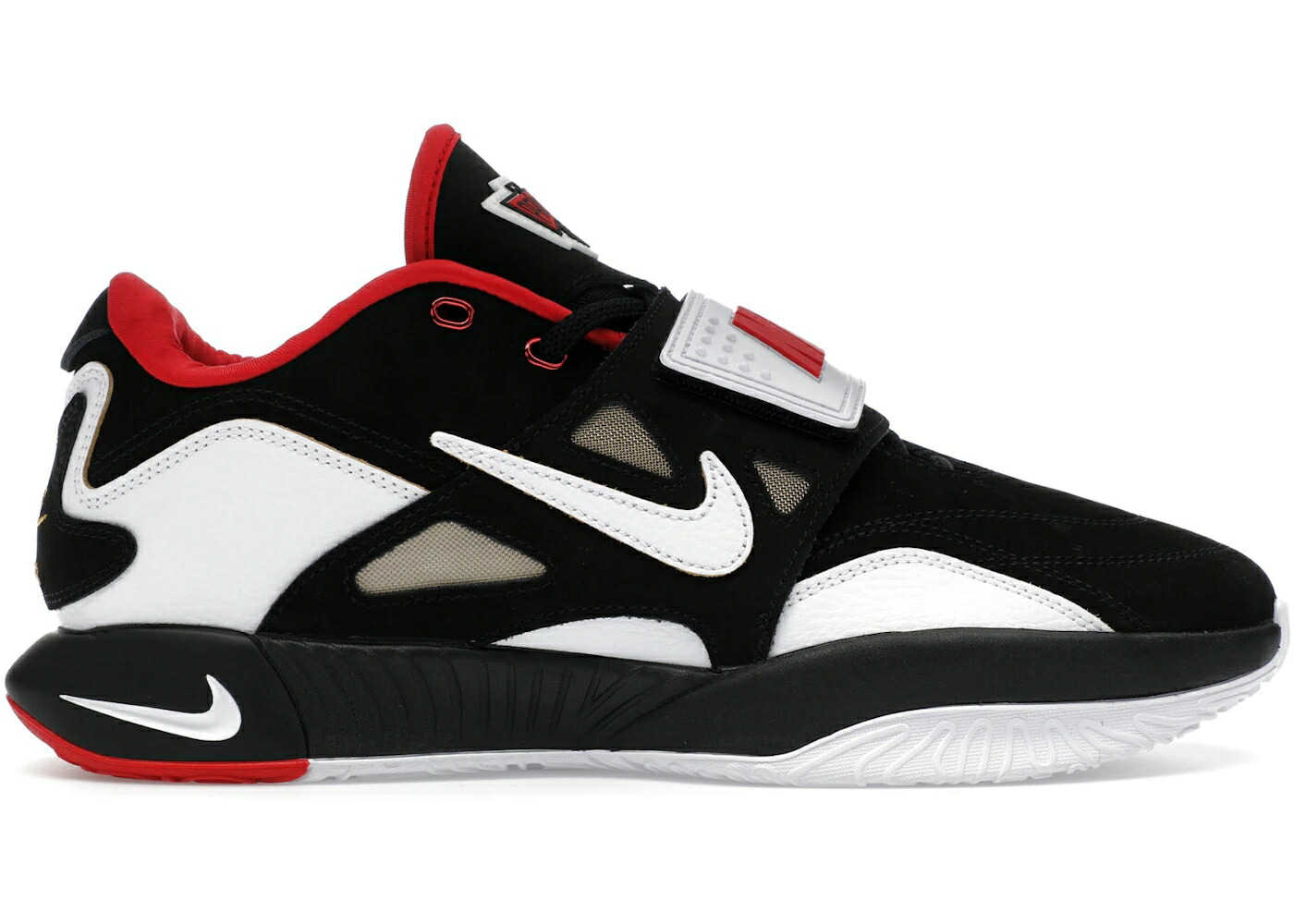 ナイキ レブロン 黒いこと 黒いこと 白いこと 白いこと たき火 赤 赤いこと スニーカー メンズ NIKE LEBRON 21 PRIME 93 / BLACK WHITE FIRE RED METALLIC