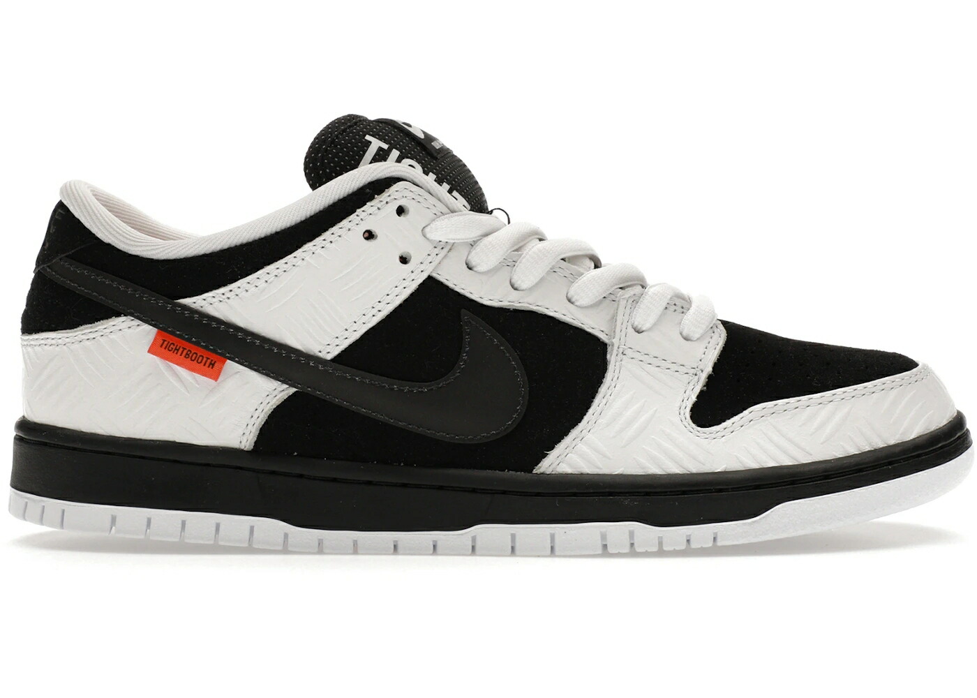 ナイキ エスビー ダンク 白いこと 白いこと 黒いこと 黒いこと 橙 オレンジ色 ダンクロー スニーカー メンズ NIKE SB DUNK LOW TIGHTBOOTH / WHITE BLACK SAFETY ORANGE