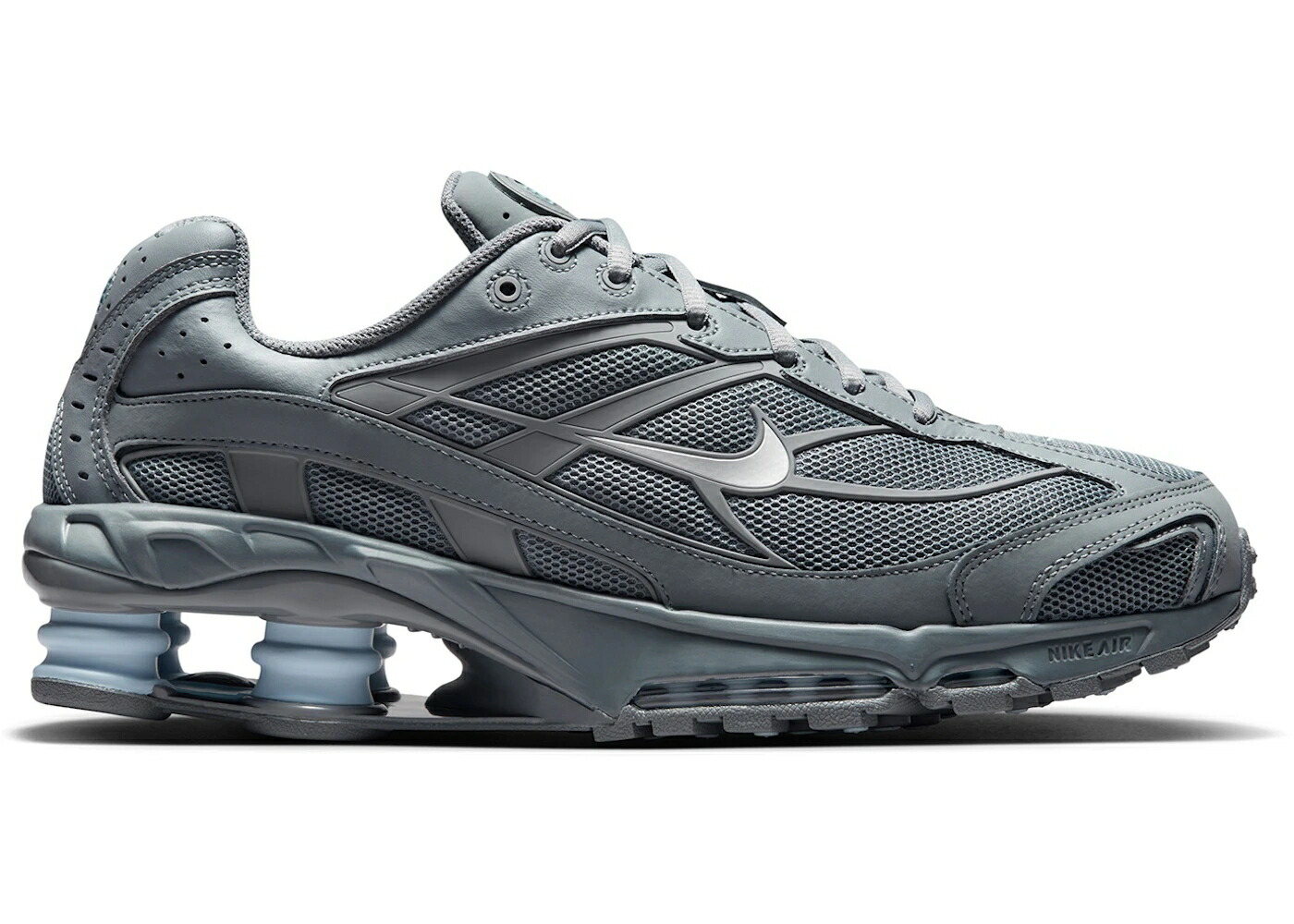 ナイキ ショックス クール 灰色 グレー 青色 ブルー スニーカー メンズ NIKE SHOX RIDE 2 COOL GREY CELESTINE BLUE / COOL GREY CELESTINE BLUE
