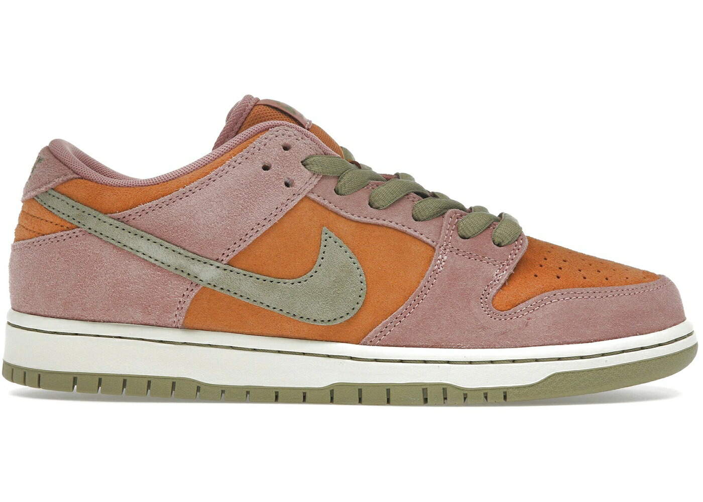 ナイキ エスビー ダンク 赤 レッド オリーブ ダンクロー スニーカー メンズ NIKE SB DUNK LOW RED STARDUST / RED STARDUST NEUTRAL OLIVE