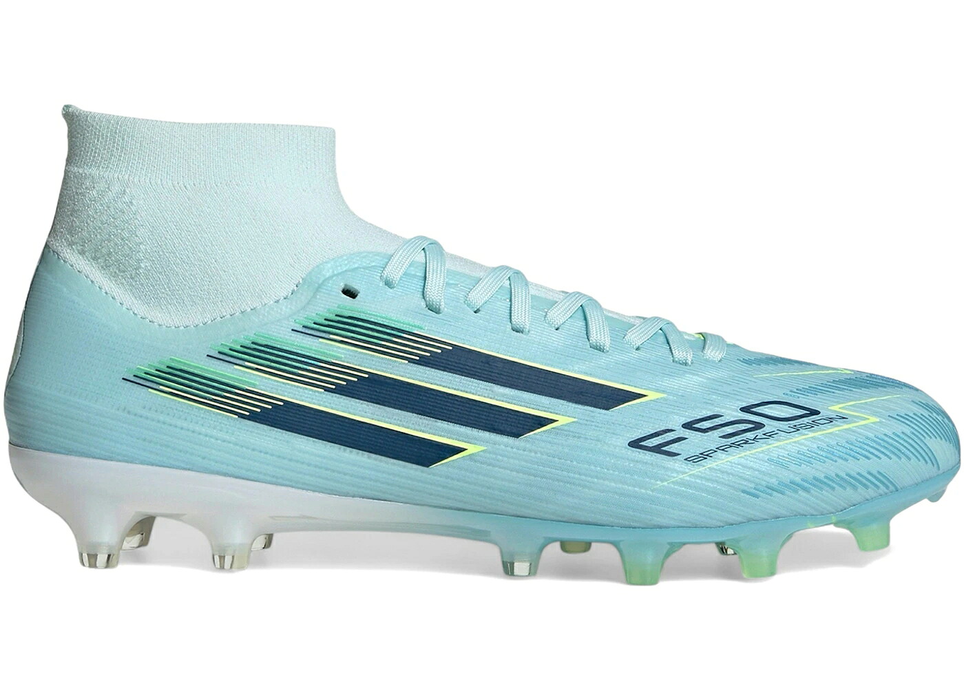アディダス プロ ミッド 青色 ブルー WOMEN'S スニーカー レディース ADIDAS F50 SPARKFUSION PRO MID CUT FG/AG ICE COLD PRECISION PACK (WOMEN'S) / ALMOST BLUE DUSKY PETROL HI RES|スニケス