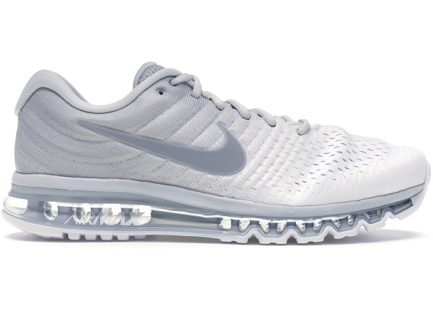 ナイキ マックス 純一無雑 プラチナム 白いこと 白いこと エア湖マックス スニーカー メンズ NIKE AIR MAX 2017 PURE PLATINUM / PURE PLATINUM WHITE OFF WHITE 靴-スニーカー-メンズ靴