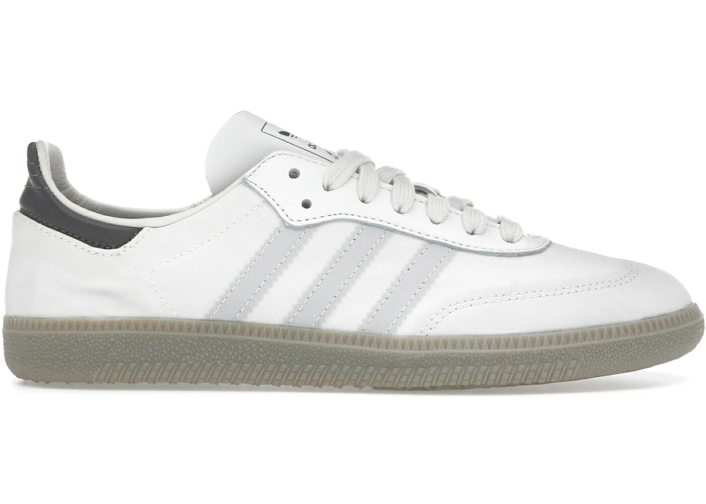 アディダス サンバ コア 白色 ホワイト チャコール ベージュ スニーカー メンズ ADIDAS SAMBA DECON CORE WHITE CHARCOAL / CORE WHITE CHARCOAL PUTTY BEIGE