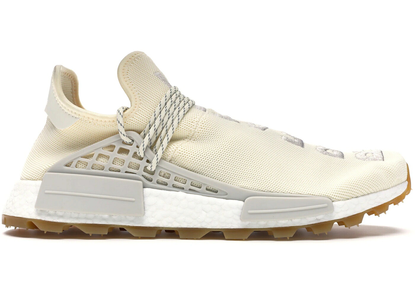 アディダス ひと休み 皮膚軟化剤 白いこと 白いこと スニーカー メンズ ADIDAS NMD HU TRAIL PHARRELL NOW IS HER TIME CREAM WHITE / CREAM WHITE RAW WHITE GUM THREE