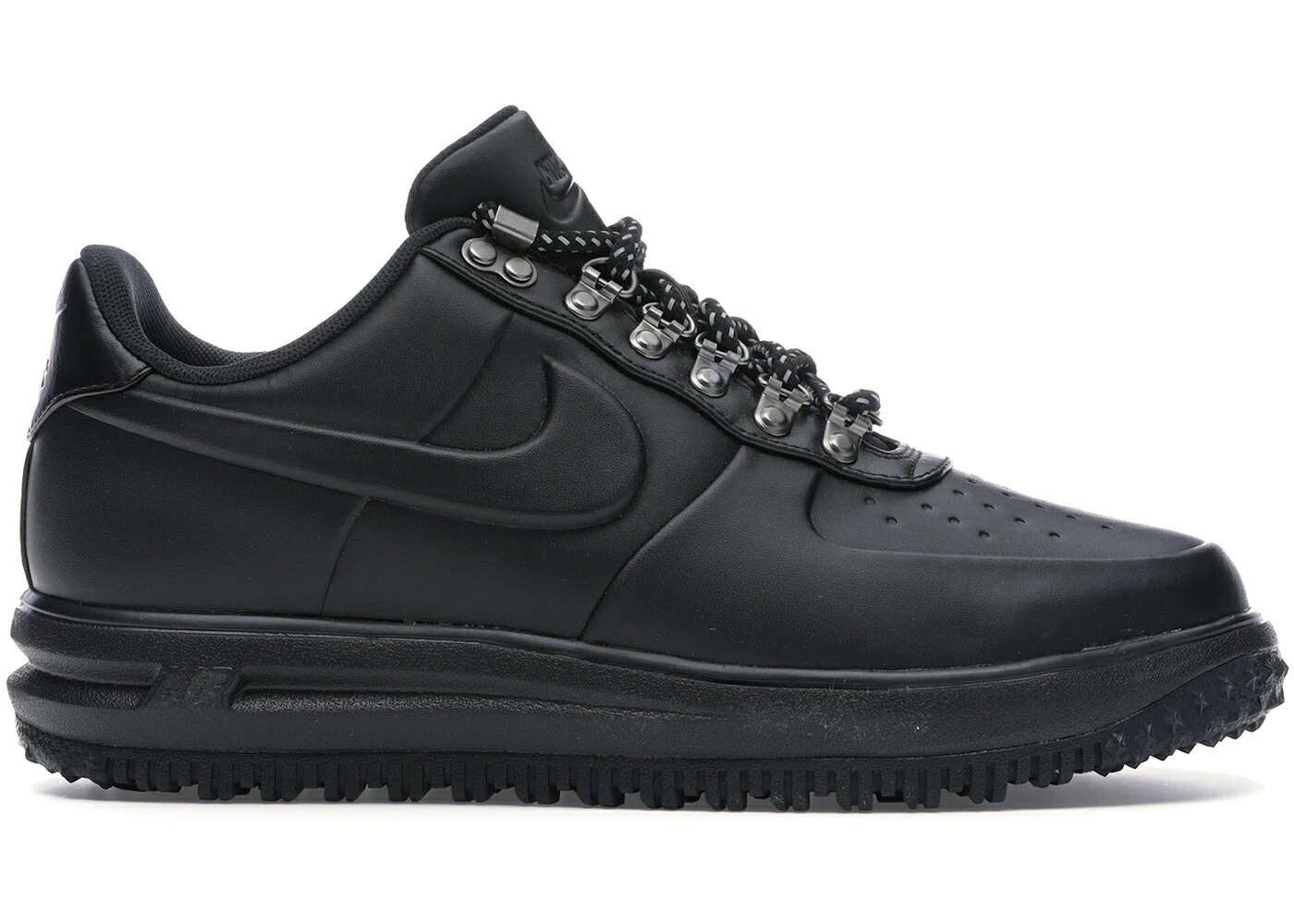 ナイキ ルーナー ルナー 黒いこと 黒いこと スニーカー メンズ NIKE LUNAR FORCE 1 DUCKBOOT LOW BLACK / BLACK BLACK BLACK