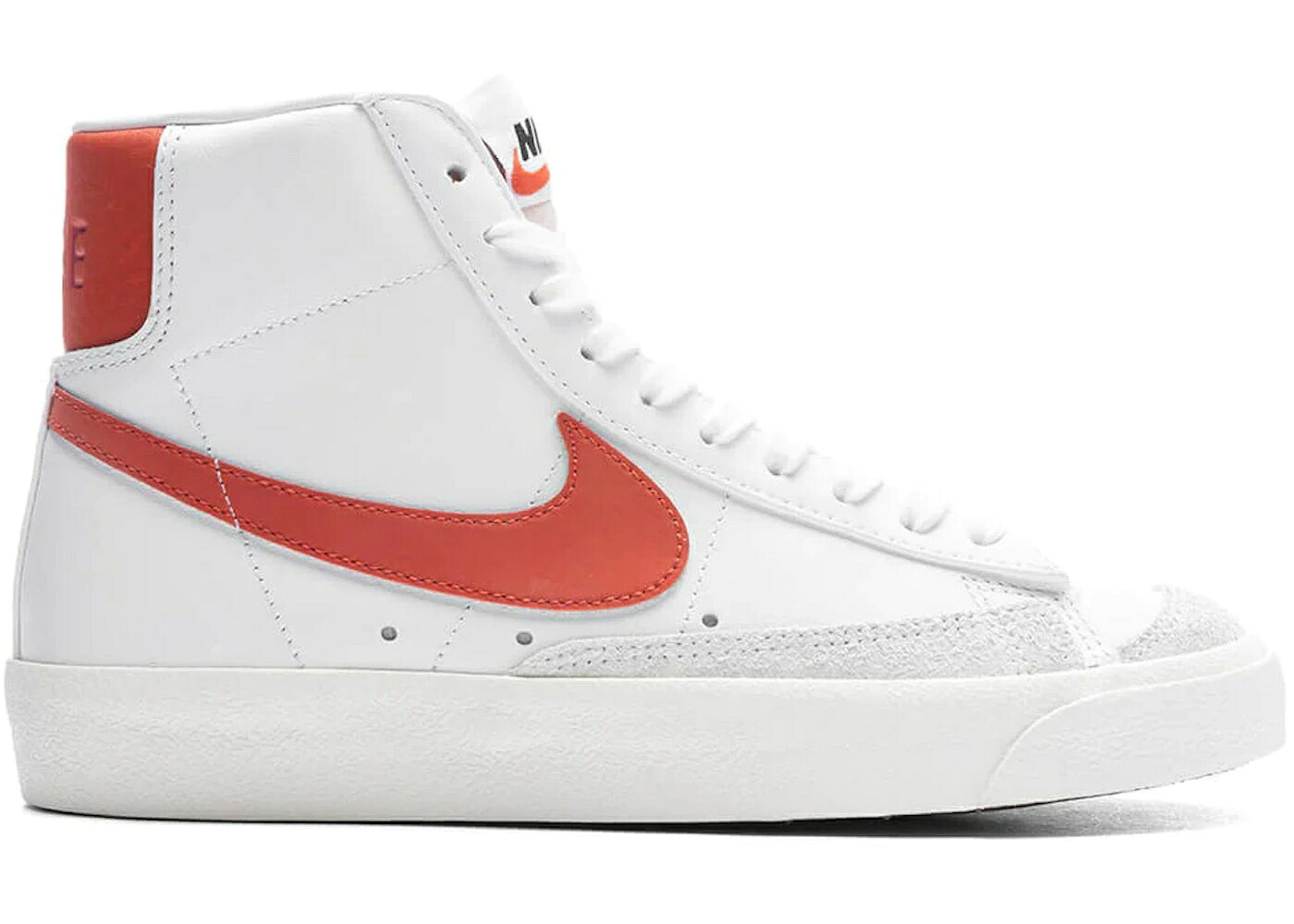 ナイキ ブレイザー ミッド 白いこと 白いこと 橙 オレンジ色 WOMEN\u0027S スニーカー レディース NIKE BLAZER MID 77 WHITE MANTRA ORANGE (WOMEN\u0027S) / WHITE SAIL CINNABAR MANTRA