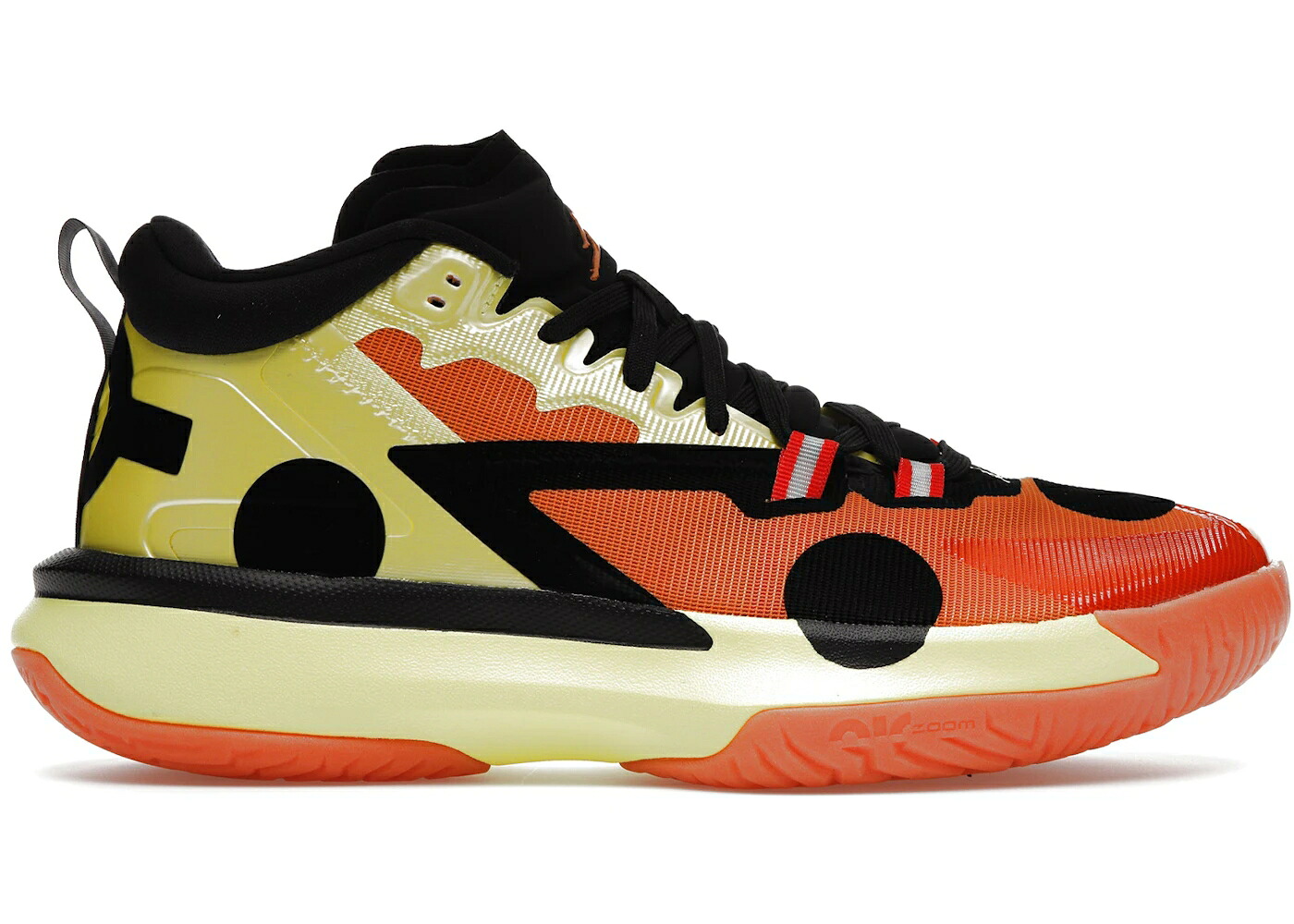 ナイキ ジョーダン 黄色 イエロー 黒色 ブラック 赤 レッド スニーカー メンズ JORDAN ZION 1 SP NARUTO KYUUBI / ELECTRIC YELLOW BLACK CHILE RED