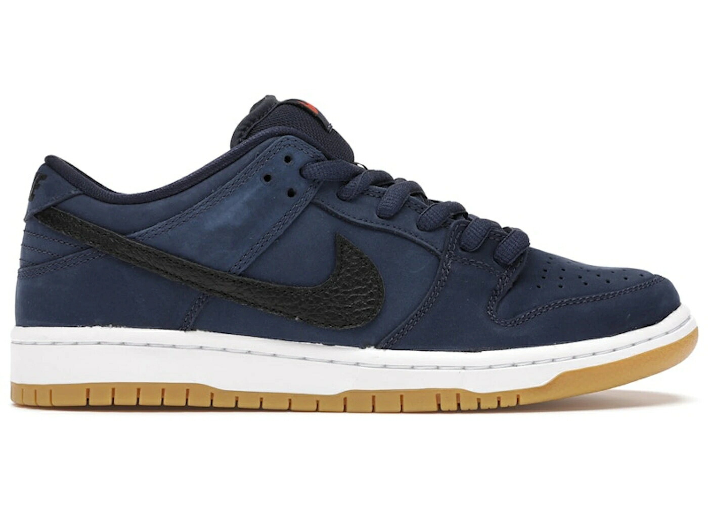 ナイキ エスビー ダンク 紺色 ネイビー 黒色 ブラック 白色 ホワイト ダンクロー スニーカー メンズ NIKE SB DUNK LOW NAVY BLACK GUM / MIDNIGHT NAVY BLACK WHITE GUM