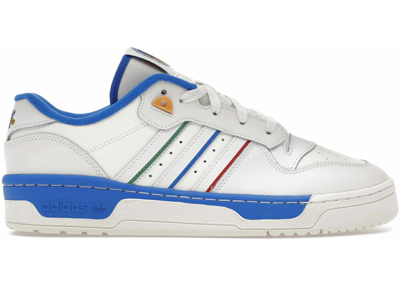 アディダス 白いこと 白いこと 青み 青色 スニーカー メンズ ADIDAS RIVALRY LOW PARIS OLYMPICS / CLOUD WHITE BETTER SCARLET BLUE