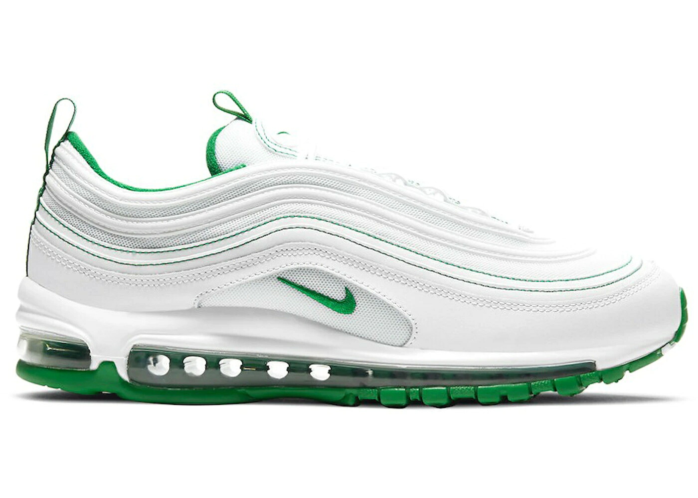 ナイキ マックス 白いこと 白いこと 緑 緑であること 大気圏マックス スニーカー メンズ NIKE AIR MAX 97 WHITE PINE GREEN / WHITE PINE GREEN