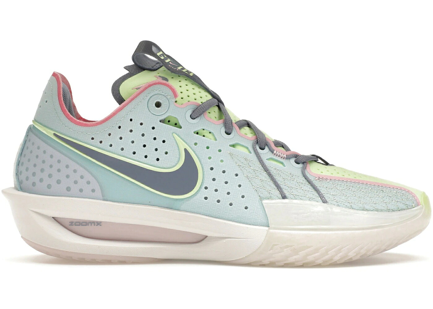 ナイキ ズーム 青色 ブルー スニーカー メンズ NIKE AIR ZOOM GT CUT 3 DREAMERS / GLACIER BLUE BRIGHT MANDARIN|スニケス