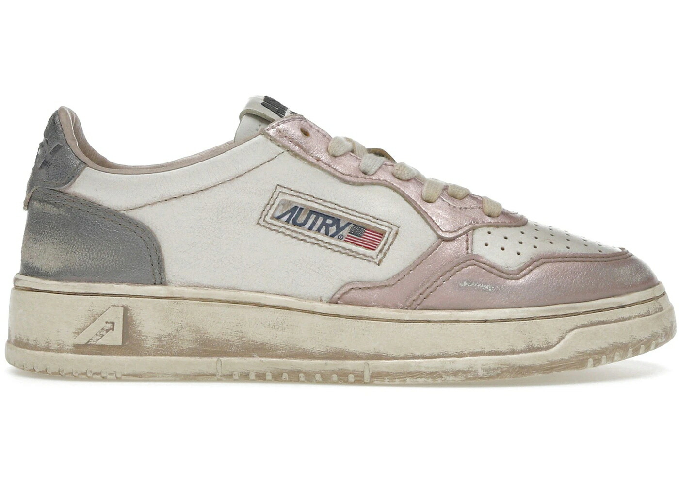 ビンテージ ヴィンテージ 白色 ホワイト ローズ WOMEN'S スニーカー レディース AUTRY MEDALIST LOW SUPER VINTAGE WHITE ROSE BLACKBOARD (WOMEN'S) / WHITE ROSE BLACKBOARD