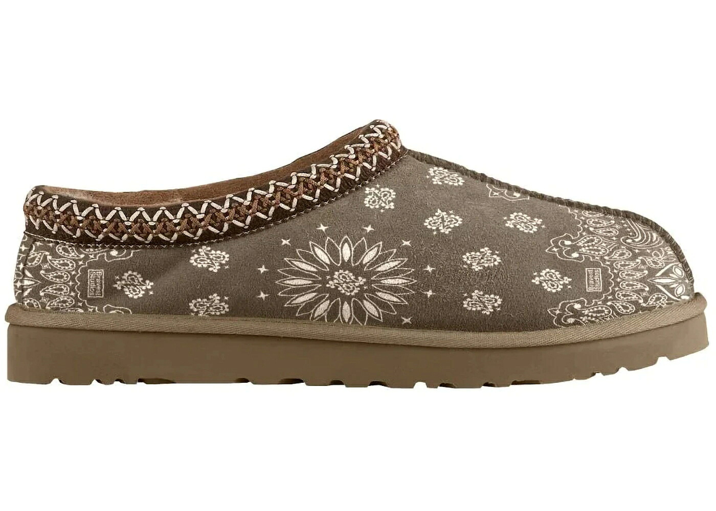 家庭用スリッパ スニーカー メンズ BRAVEST STUDIOS BRAVEST STUDIOS PAISLEY SLIPPERS V2 CAPPUCCINO /