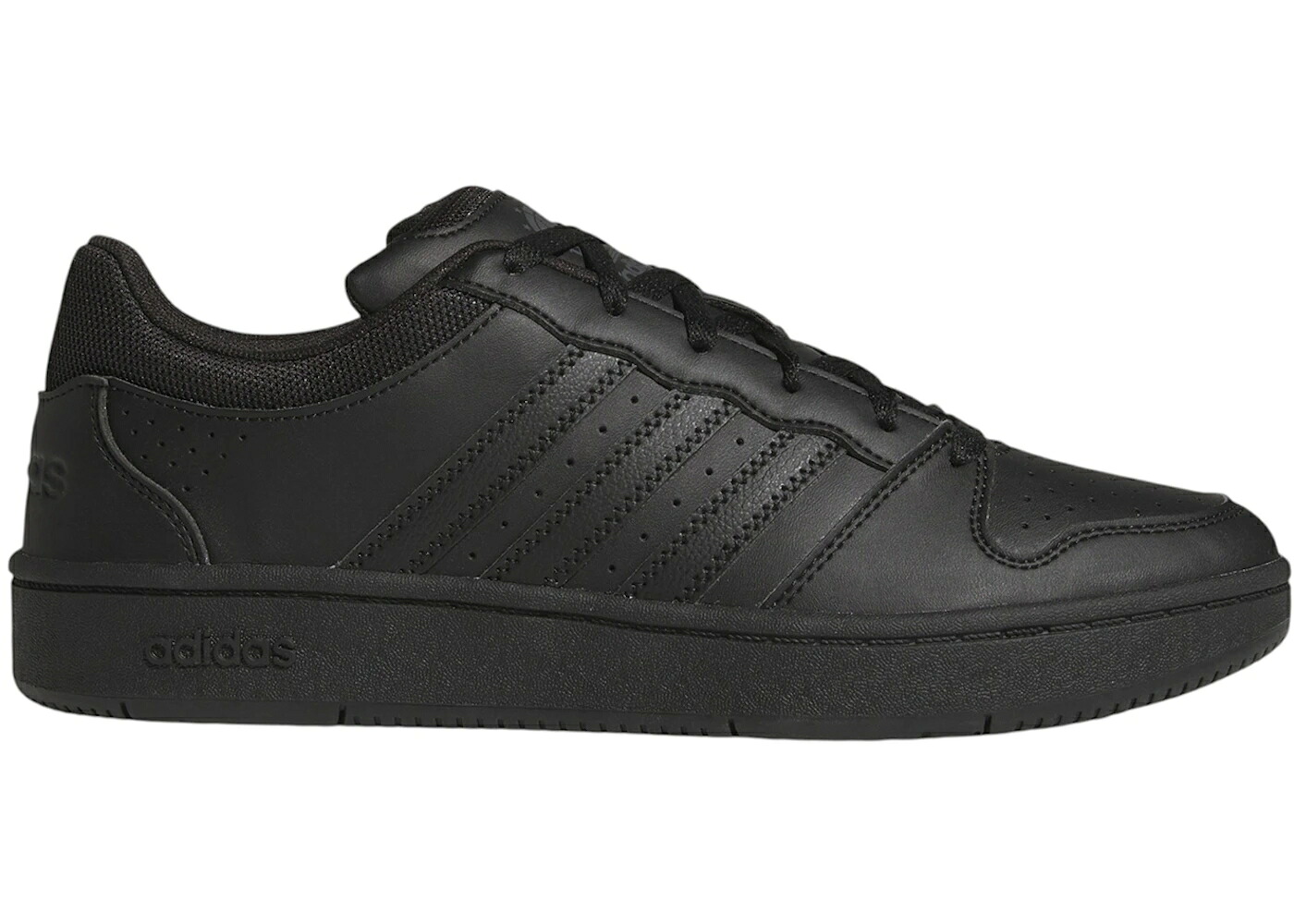 アディダス 古典派音楽 中核グループ 黒いこと 黒いこと 炭素 スニーカー メンズ ADIDAS HOOPS CLASSIC CORE BLACK CARBON / CORE BLACK CORE BLACK CARBON