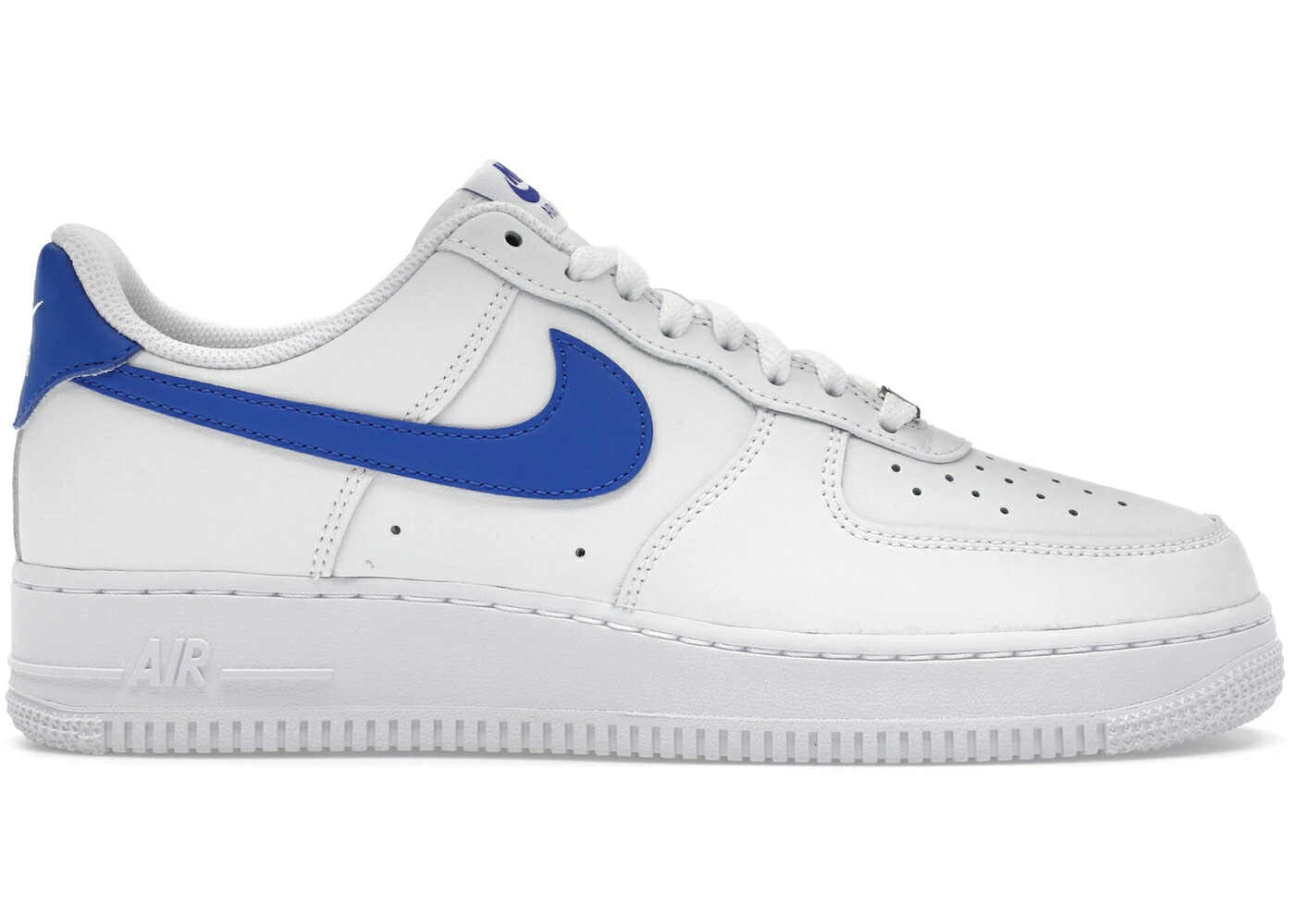 ナイキ 白色 ホワイト エアフォース '07 スニーカー メンズ NIKE AIR FORCE 1 LOW WHITE HYPER ROYAL / WHITE WHITE HYPER ROYAL|スニケス