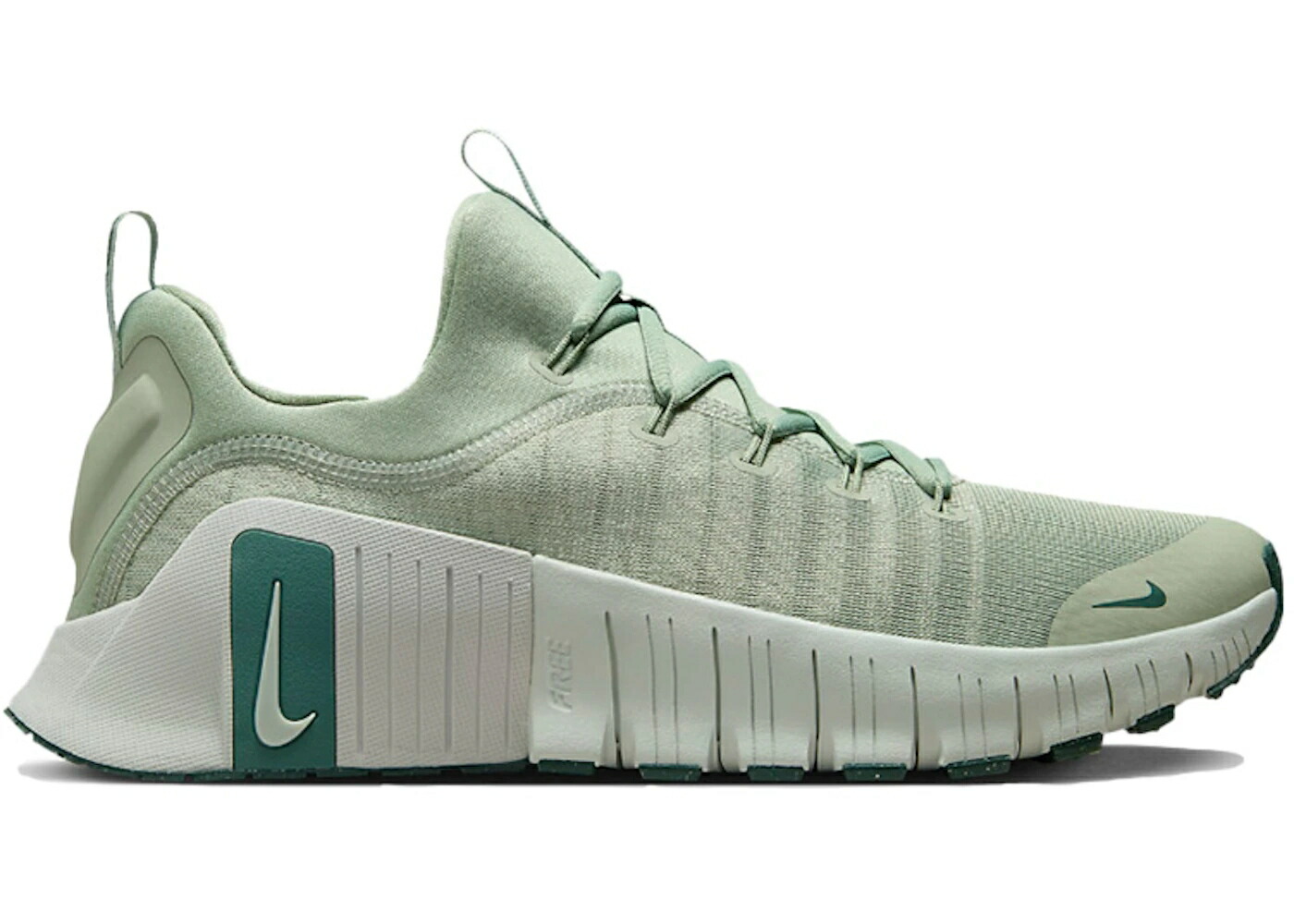 ナイキ 無償性 翡翆 ジェード しろがね色 しろがね色 スニーカー メンズ NIKE FREE METCON 6 JADE HORIZON / JADE HORIZON LIGHT SILVER