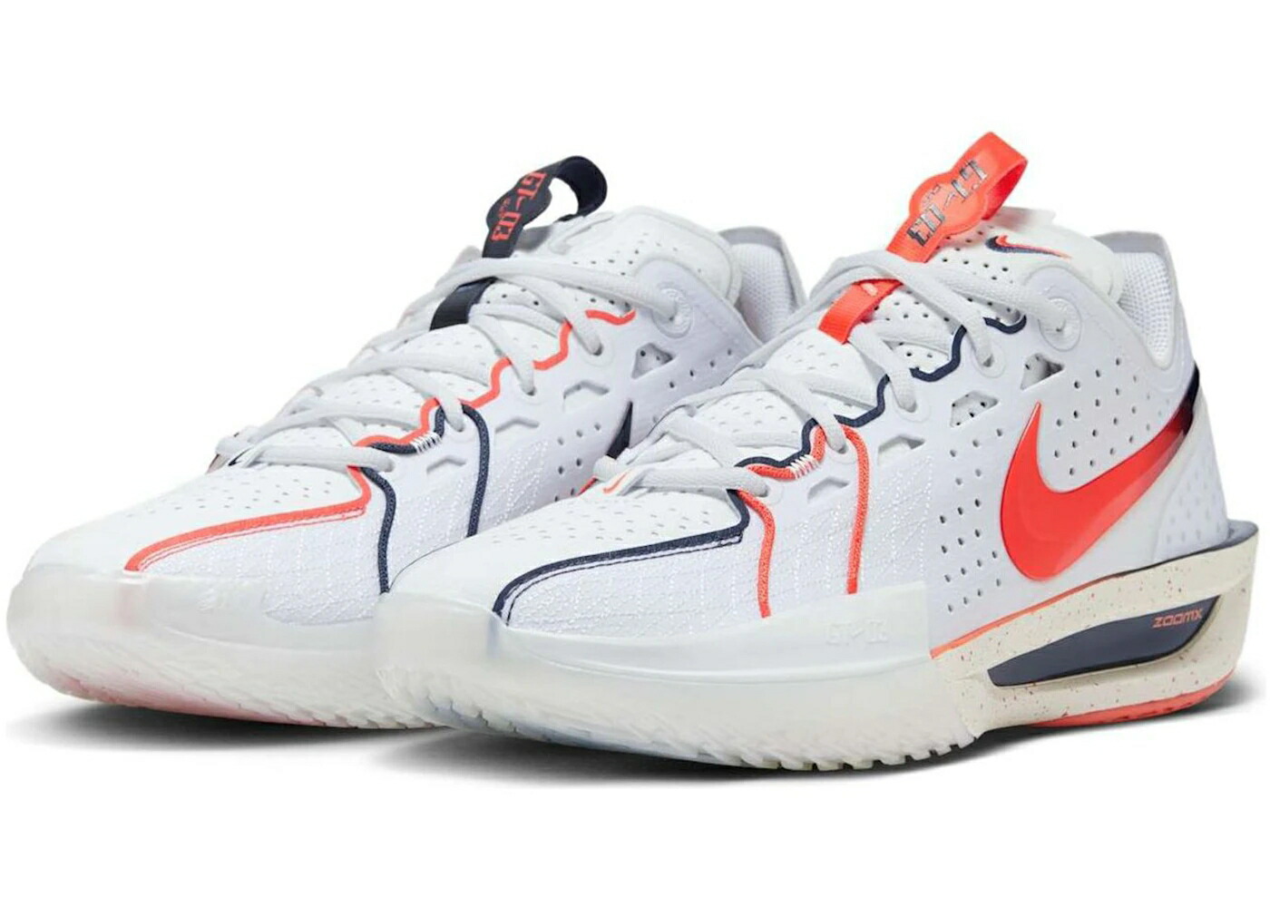 ナイキ ズーム 赤 レッド 白色 ホワイト 黒色 ブラック スニーカー メンズ NIKE AIR ZOOM GT CUT 3 EP CHBL SIREN RED / WHITE SIREN RED BLACK ATOMIC