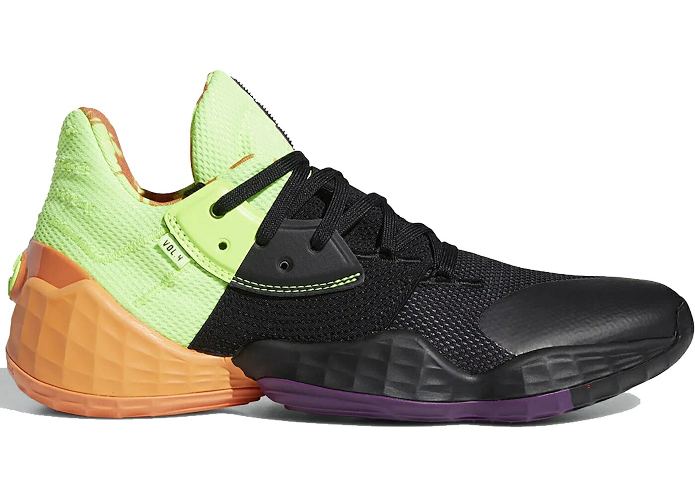 アディダス ハーデン 黒色 ブラック 緑 グリーン 橙 オレンジ コア VOL. スニーカー メンズ ADIDAS HARDEN 4 BLACK GREEN ORANGE / CORE BLACK AMBER TINT GLORY 42,060円