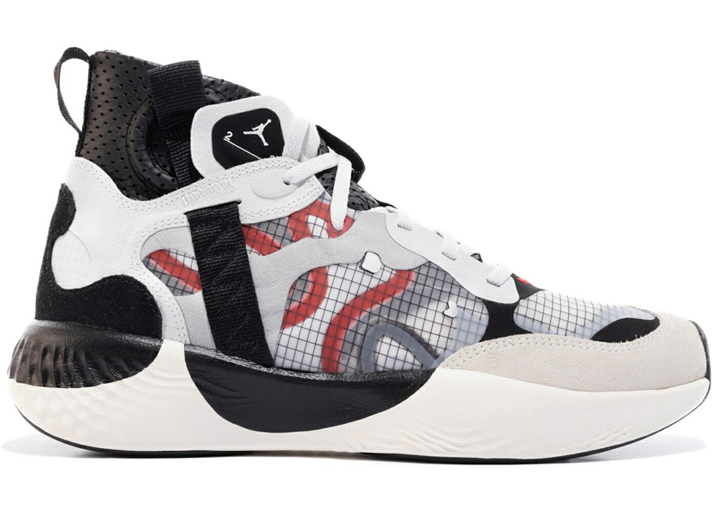 ナイキ ジョーダン 赤 レッド 灰色 グレー スニーカー メンズ JORDAN DELTA 3 SP SAIL / SAIL UNIVERSITY RED GREY HAZE