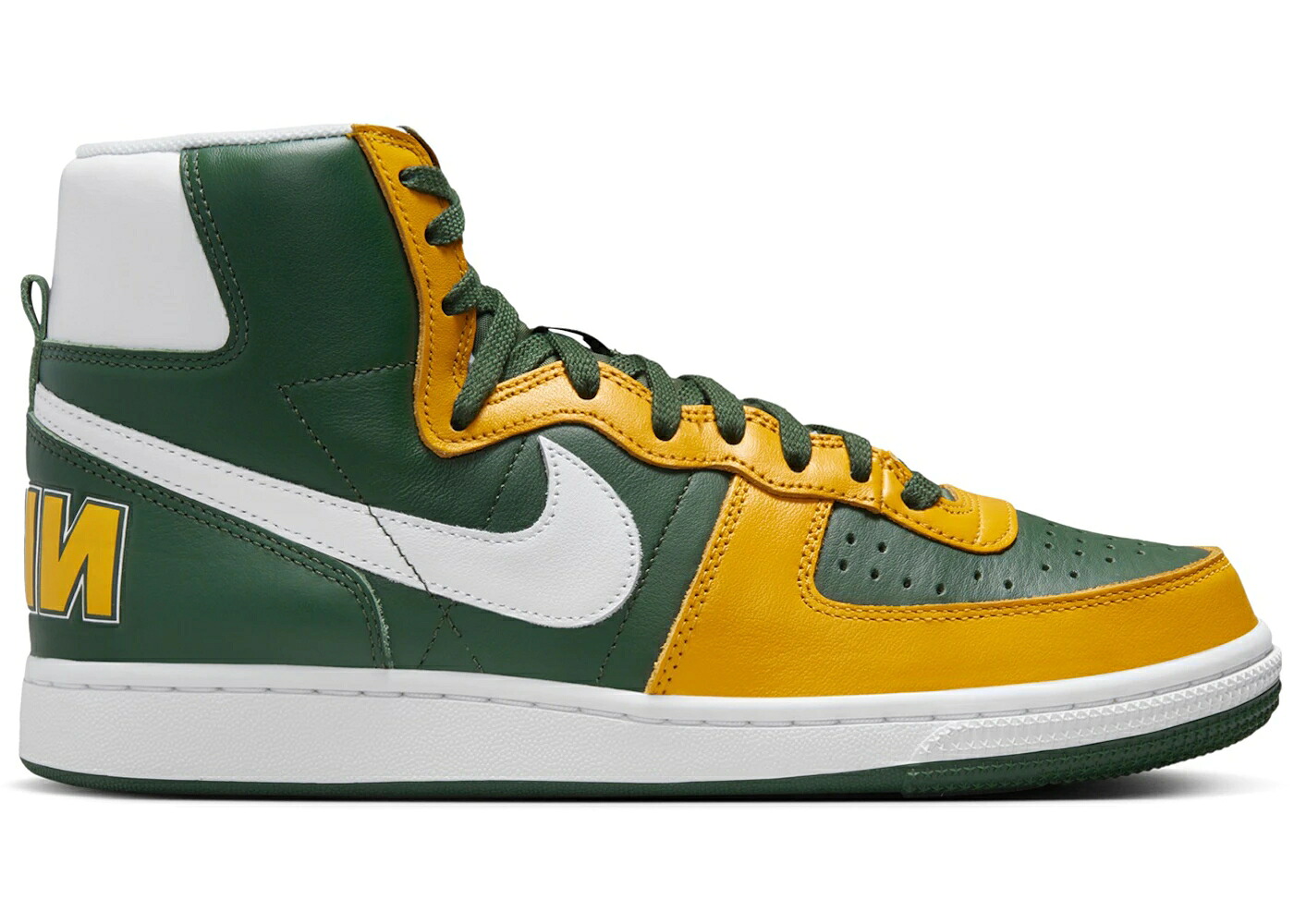 ナイキ ターミネーター ご機嫌 シアトル 黒いこと 黒いこと フォレスト 白いこと 白いこと スニーカー メンズ NIKE TERMINATOR HIGH SEATTLE SUPERSONICS / BLACK FOREST WHITE DEL SOL