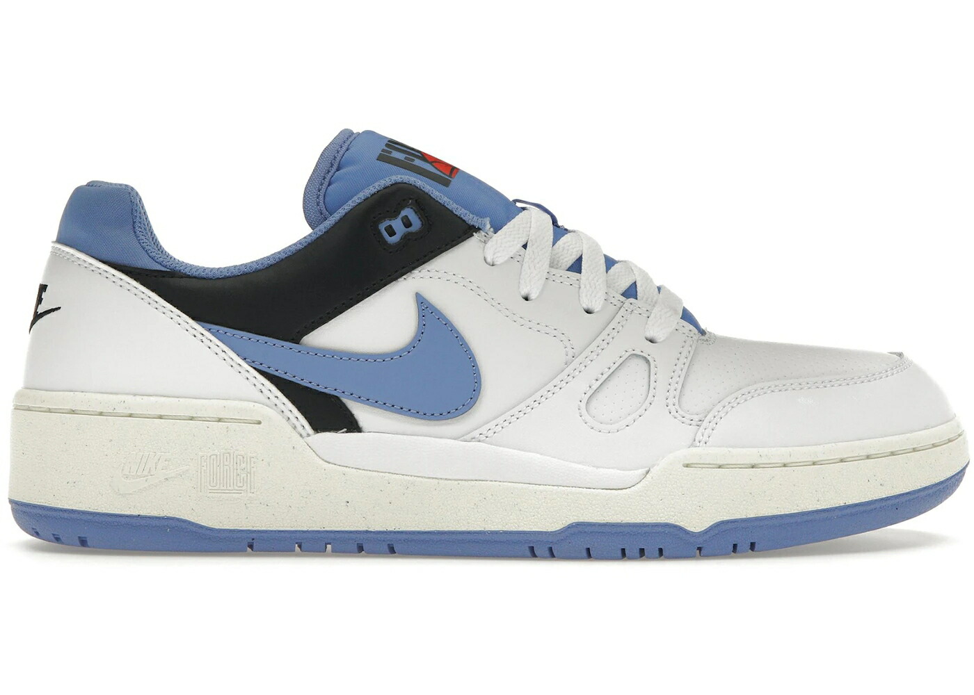 ナイキ 白色 ホワイト 黒色 ブラック ポーラー スニーカー メンズ NIKE FULL FORCE LOW WHITE BLACK POLAR / WHITE BLACK SAIL POLAR