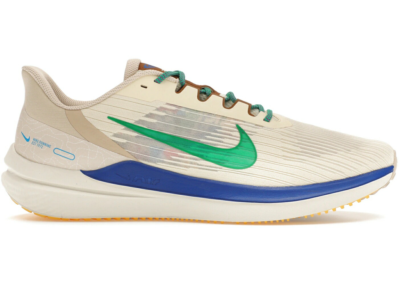ナイキ 割り増し金 スニーカー メンズ NIKE WINFLO 9 PREMIUM MOVING COMPANY / COCONUT MILK SANDDRIFT RACER