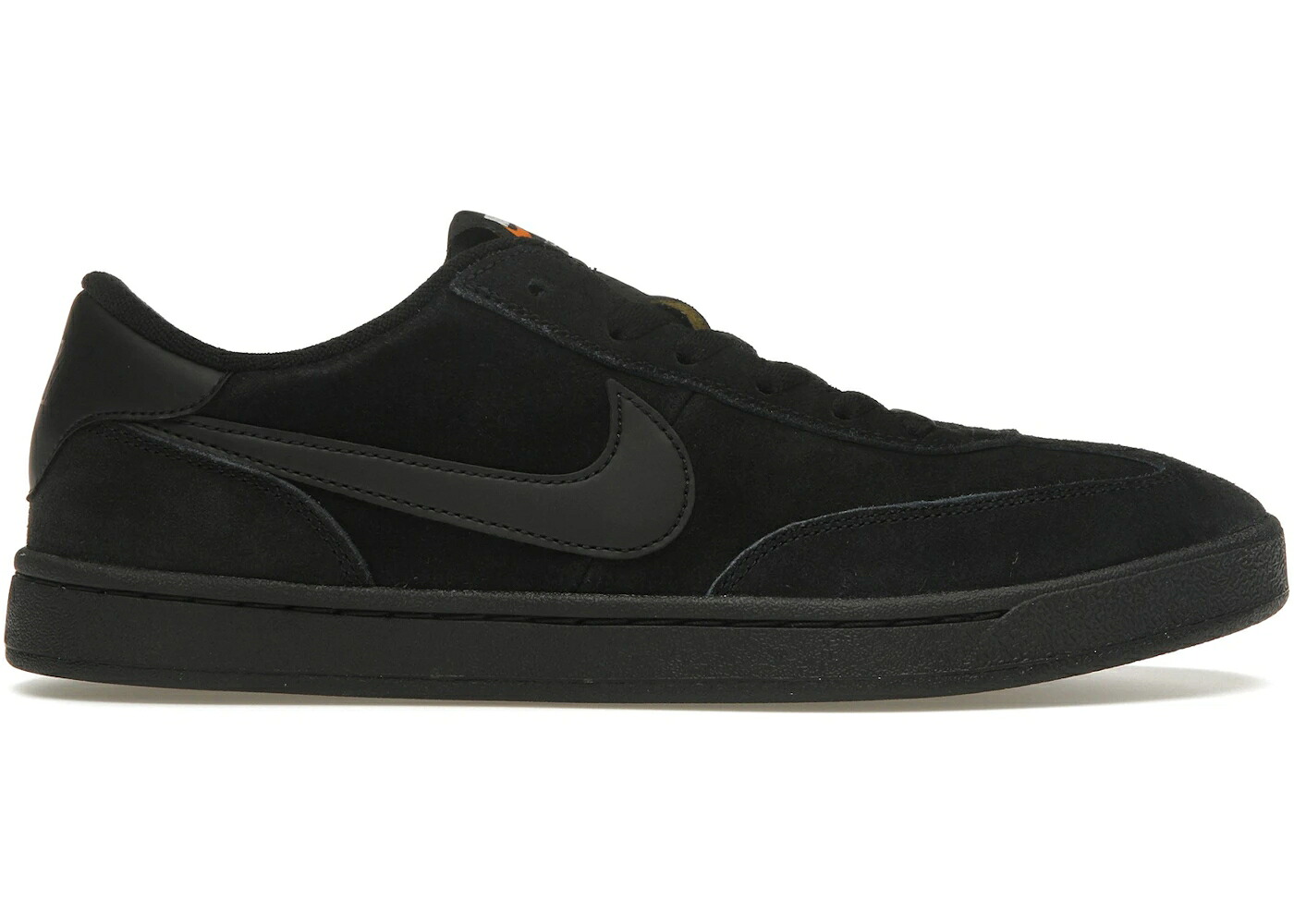 ナイキ エスビー クラシック 黒色 ブラック 橙 オレンジ スニーカー メンズ NIKE SB FC CLASSIC BLACK / BLACK BLACK BLACK VIVID ORANGE|スニケス