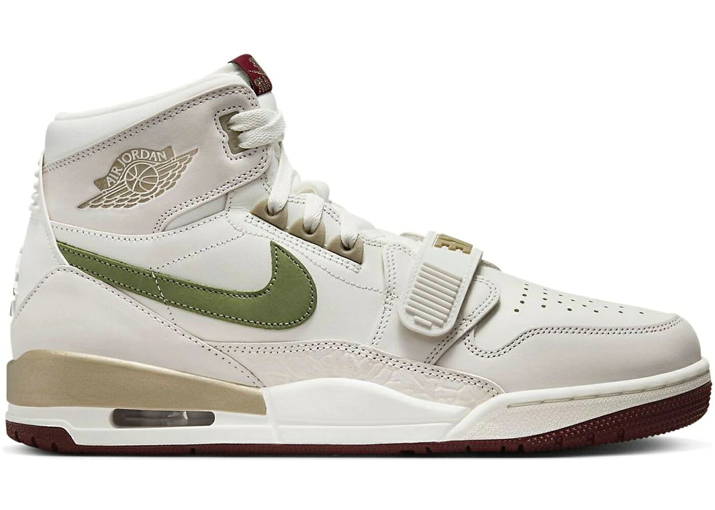 ナイキ ジョーダン レガシー ドラゴン ゴールド スニーカー メンズ JORDAN LEGACY 312 YEAR OF THE DRAGON / SAIL SAIL METALLIC GOLD GRAIN