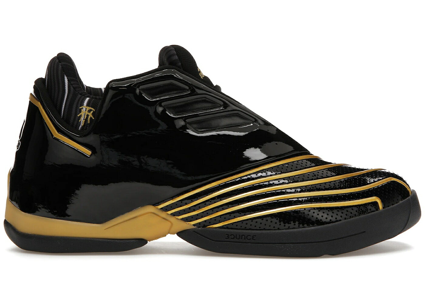 アディダス 黒色 ブラック ゴールド スニーカー メンズ ADIDAS T-MAC 2 RESTOMOD BLACK GOLD / BLACK GOLD