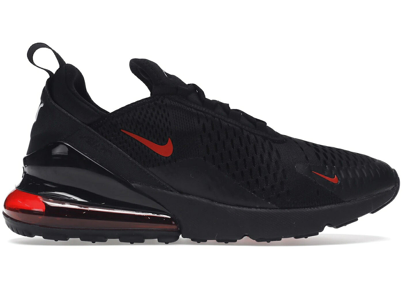 ナイキ マックス 黒色 ブラック 白色 ホワイト 赤 レッド エアマックス スニーカー メンズ NIKE AIR MAX 270 BRED (2022) / BLACK WHITE UNIVERSITY RED