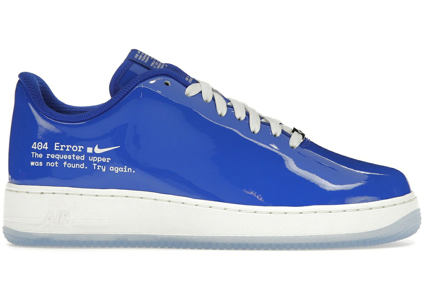 ナイキ 青色 ブルー 白色 ホワイト エアフォース .SWOOSH スニーカー メンズ NIKE AIR FORCE 1 LOW 404 ERROR / RACER BLUE WHITE 70,785円