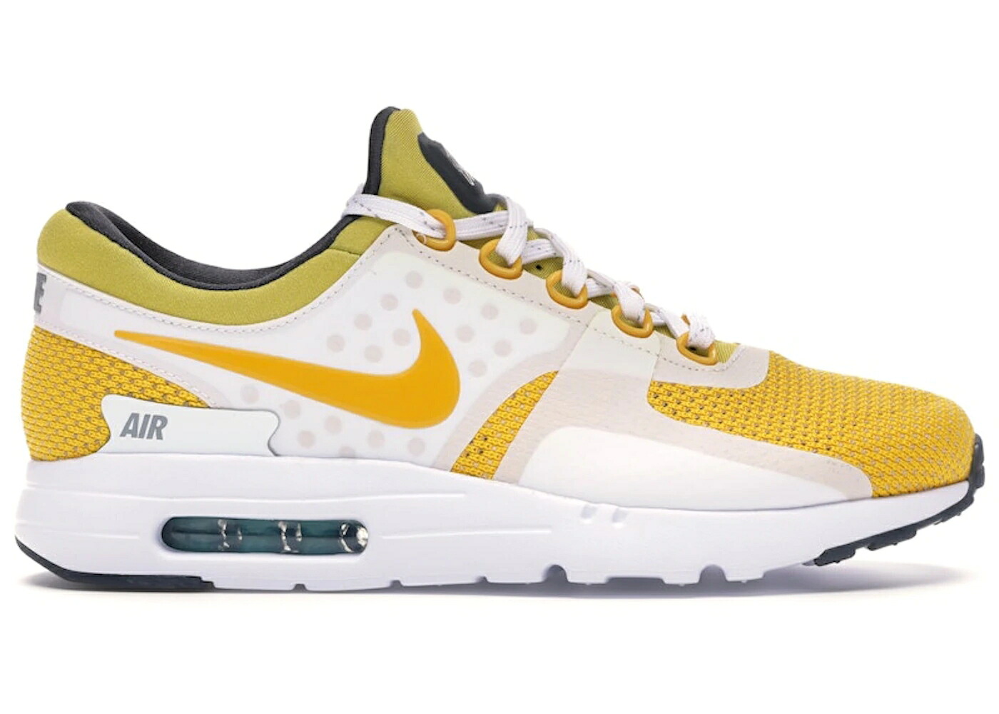 ナイキ マックス 皆無 白いこと 白いこと 黒いこと 黒いこと 大気圏マックス スニーカー メンズ NIKE AIR MAX ZERO TINKER SKETCH / WHITE VIVID SULFUR BLACK