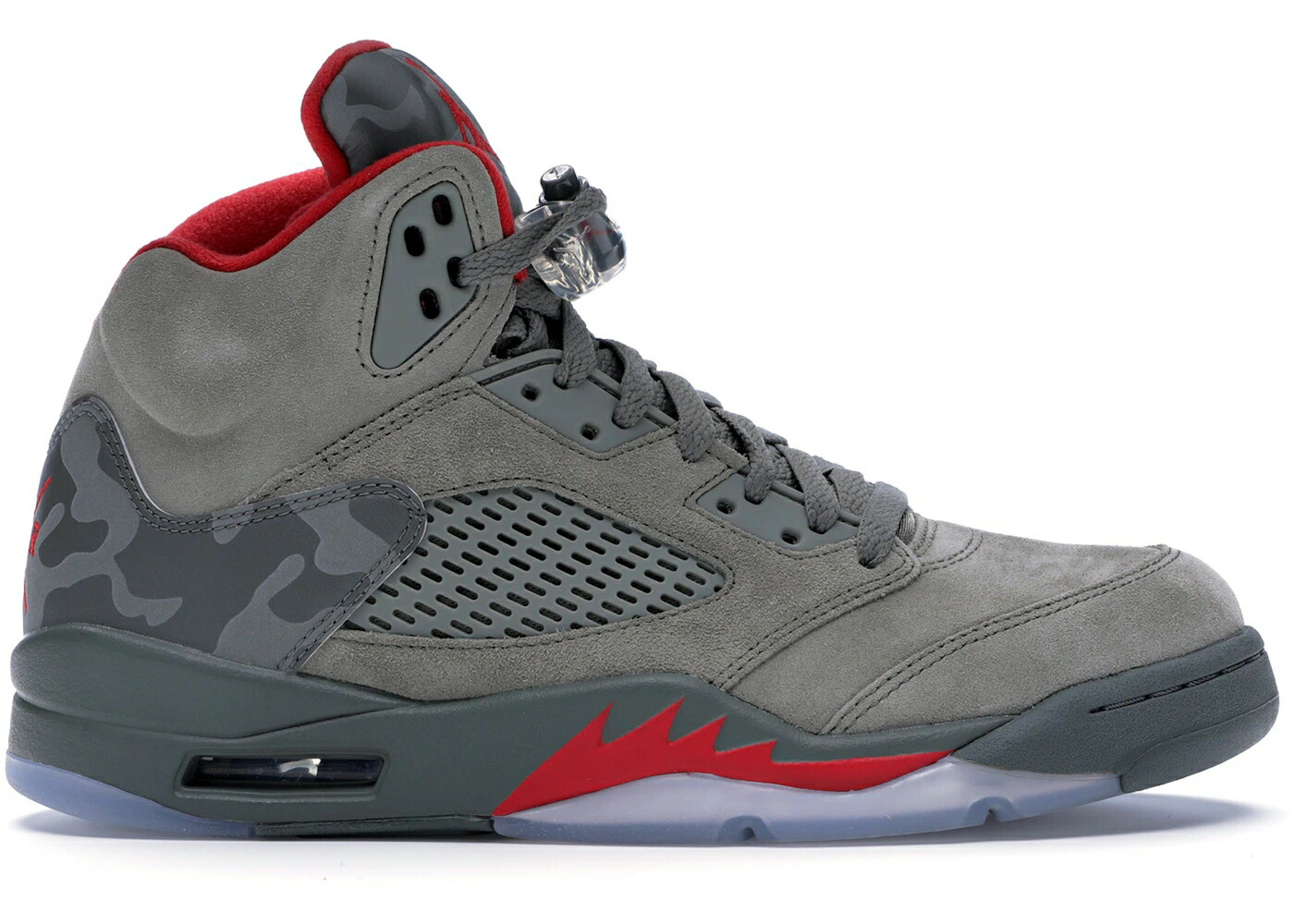 ナイキ ジョーダン 間鴨柄 赤 赤いこと スニーカー メンズ JORDAN 5 RETRO P51 CAMO / DARK STUCCO UNIVERSITY RED RIVER