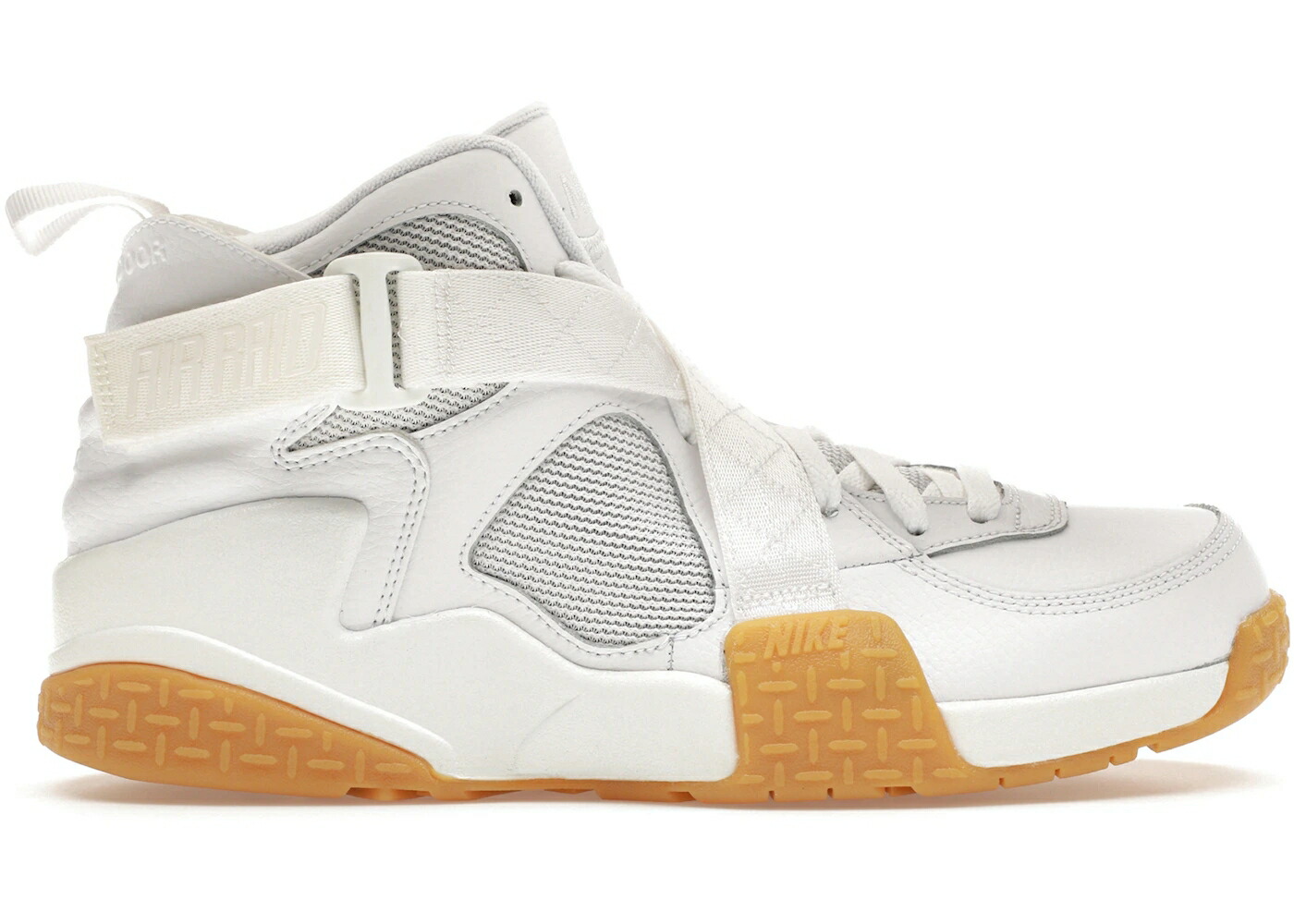ナイキ 白色 ホワイト 茶色 ブラウン スニーカー メンズ NIKE AIR RAID WHITE GUM / WHITE GUM LIGHT BROWN