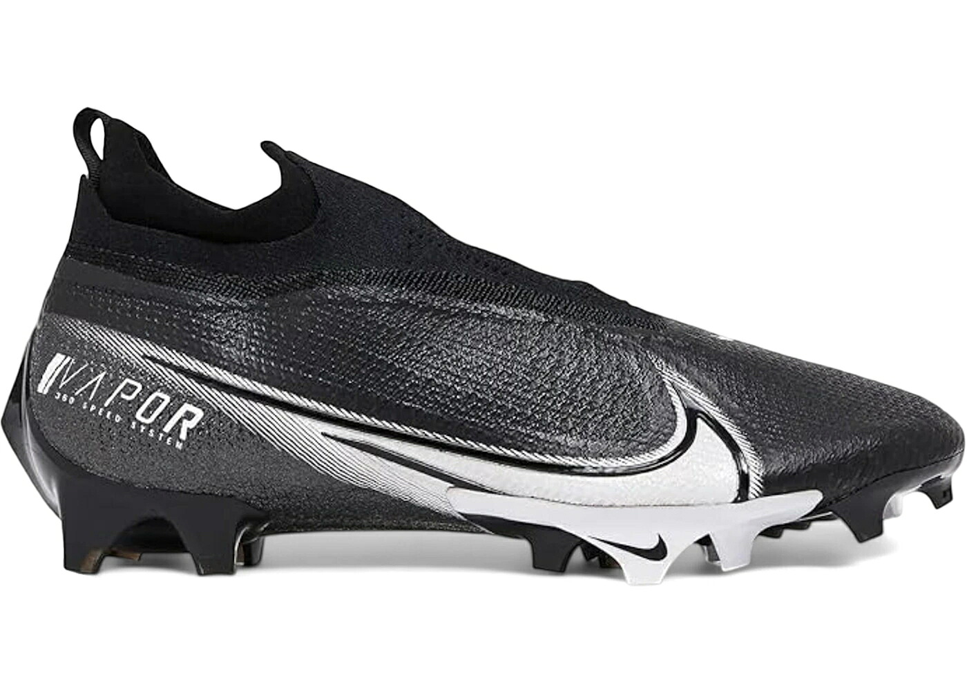 ナイキ エリート フライニット 黒色 ブラック 白色 ホワイト スニーカー メンズ NIKE VAPOR EDGE ELITE 360 P FLYKNIT BLACK WHITE / BLACK WHITE
