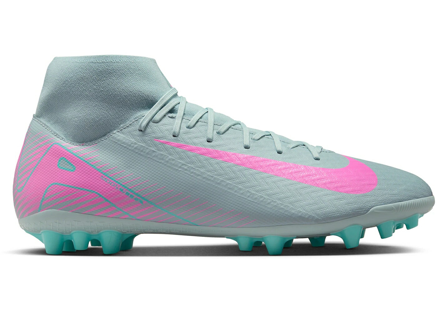 ナイキ アカデミー ピンク ブラスト スニーカー メンズ NIKE MERCURIAL SUPERFLY 10 ACADEMY AG OCEAN CUBE PINK BLAST / OCEAN CUBE PINK BLAST