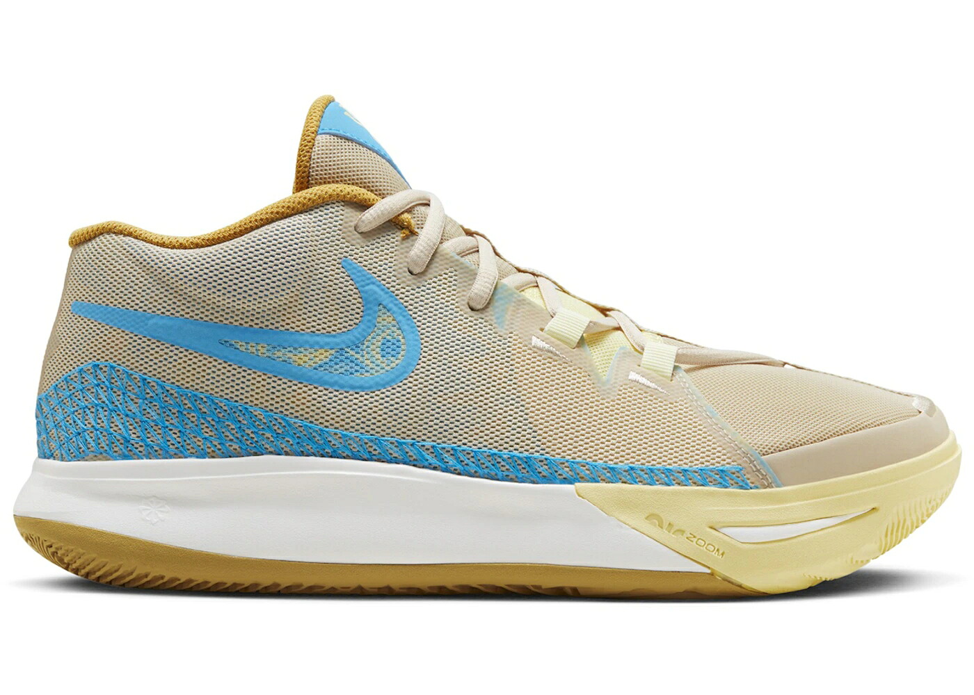ナイキ カイリー 飛翔さあ美 青み 青色 雷火 スニーカー メンズ NIKE KYRIE FLYTRAP 6 SANDDRIFT BLUE LIGHTNING / SANDDRIFT BLUE LIGHTNING CITRON