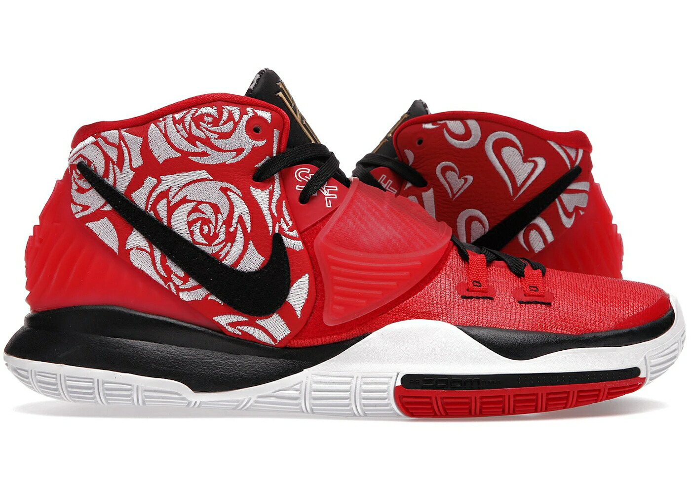 ナイキ カイリー 靴 スニーカー 赤 レッド 黒色 ブラック 白色 ホワイト メンズ NIKE KYRIE 6 SNEAKER ROOM MOM RED / RED BLACK WHITE 34,645円