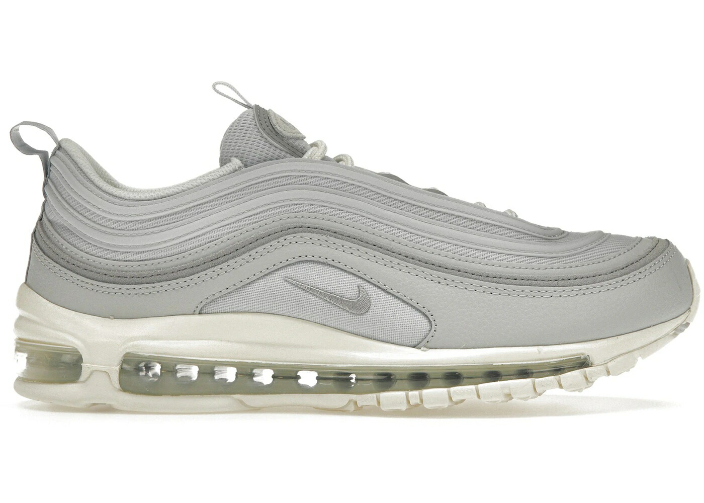 ナイキ マックス ピュア プラチナム 灰色 グレー エアマックス スニーカー メンズ NIKE AIR MAX 97 SES PURE PLATINUM SAIL / PURE PLATINUM WOLF GREY SAIL