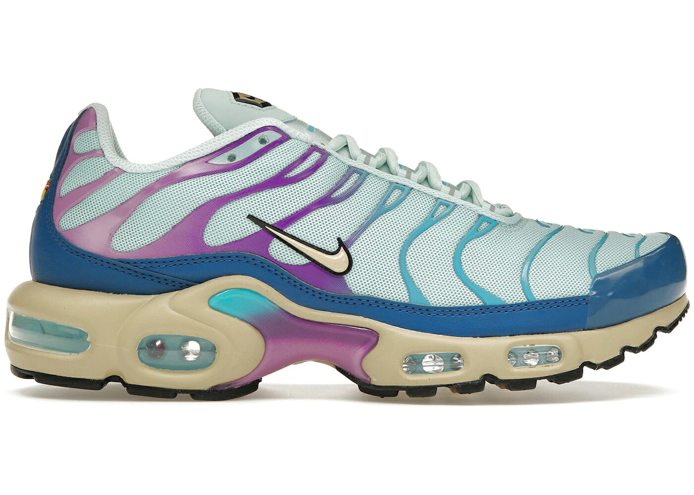 ナイキ マックス 翡翆 ジェード 青味 青み エアマックスプラス WOMEN\u0027S スニーカー レディース NIKE AIR MAX PLUS JADE ICE (WOMEN\u0027S) / JADE ICE SESAME INDUSTRIAL BLUE
