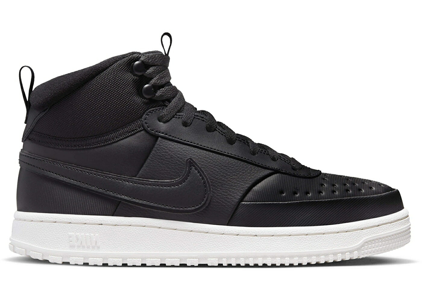 ナイキ コート ミッド 黒色 ブラック スニーカー メンズ NIKE COURT VISION MID BLACK PHANTOM / BLACK PHANTOM BLACK