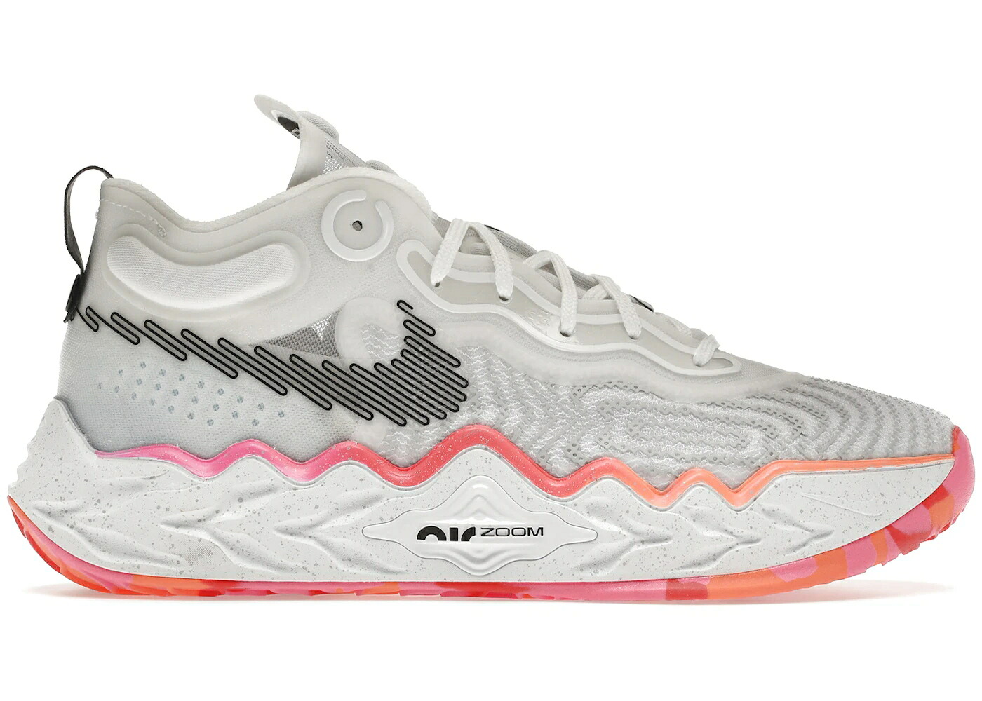 ナイキ 望遠レンズ 幽客 白いこと 白いこと クリムゾン サクラ色 ブラジャー同盟罷業 スニーカー メンズ NIKE AIR ZOOM GT RUN RAWDACIOUS / WHITE BRIGHT CRIMSON PINK BLAST