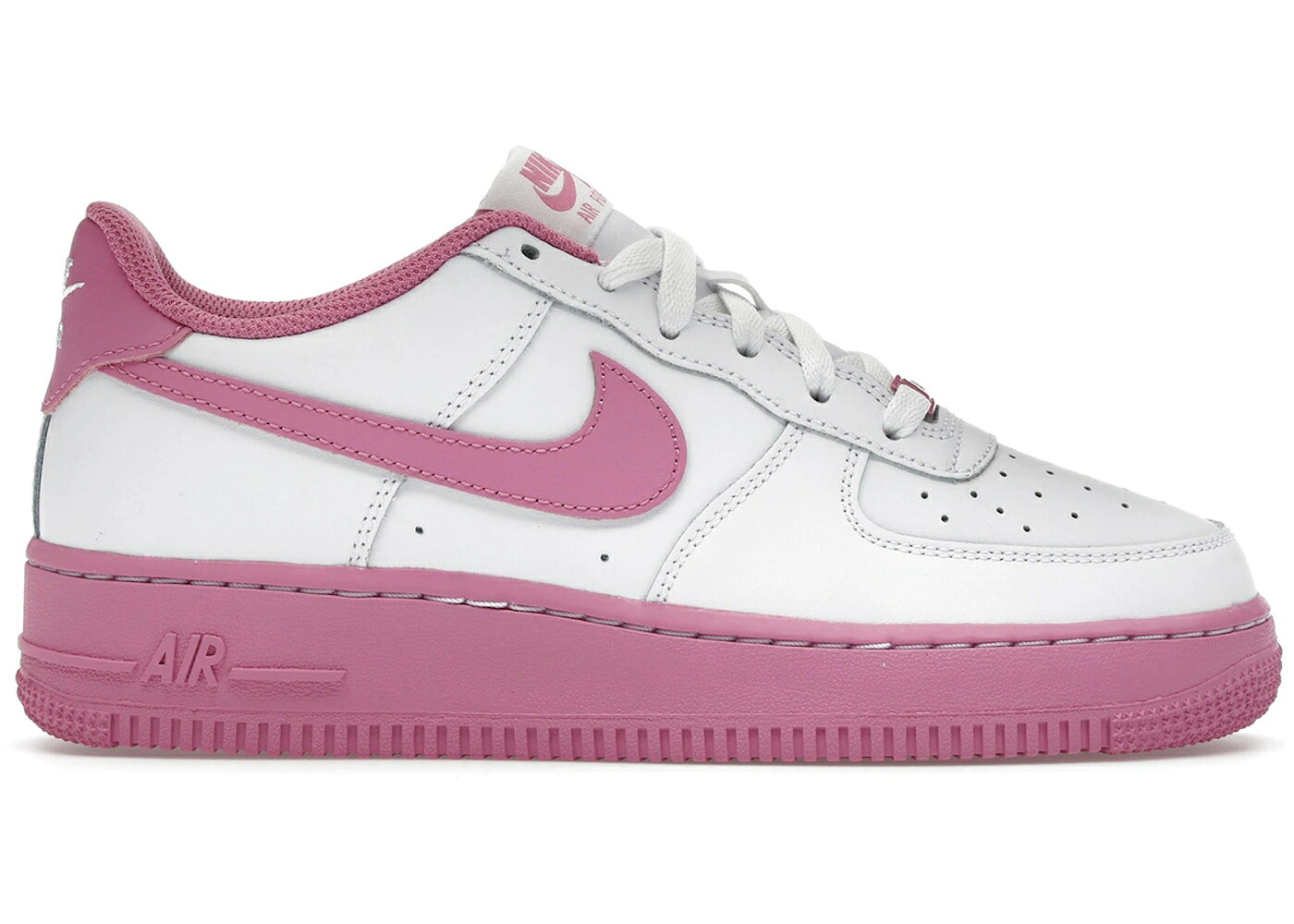 ナイキ 白いこと 白いこと 神通力 空軍 お坊っちゃん キッズ NIKE AIR FORCE 1 LOW WHITE MAGIC FLAMINGO (GS) / WHITE MAGIC FLAMINGO もの言う花 マタニティ スニーカー