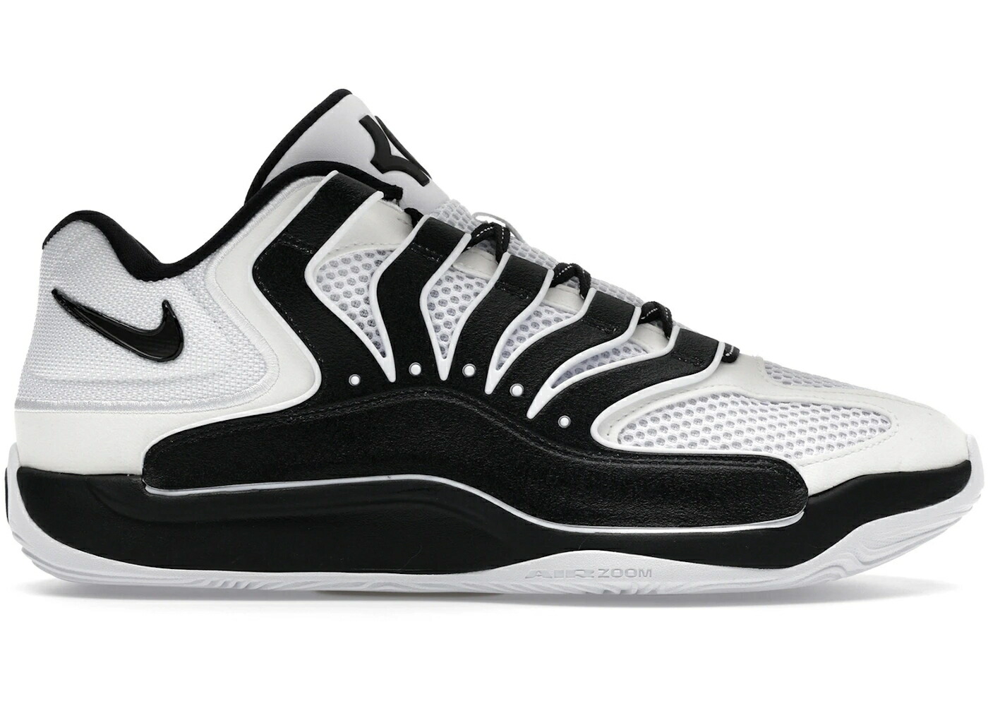 ナイキ 白いこと 白いこと 黒いこと 黒いこと スニーカー メンズ NIKE KD 18 結核症 WHITE BLACK / BLACK WHITE BLACK